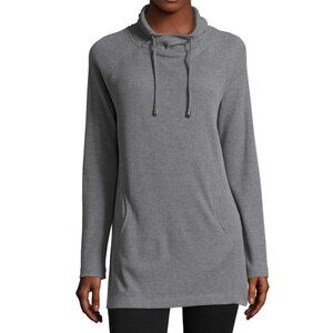 New St. John's Bay Active Top, Gray Size XXL